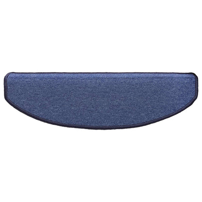 Self-adhesive Stair Mats 15 pcs Blue 80 x 24.5 x 3.5 cm