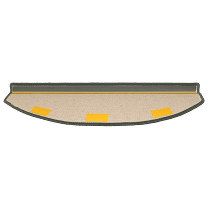 Self-adhesive Stair Mats 15 pcs Dark Green 80 x 24.5 x 3.5 cm
