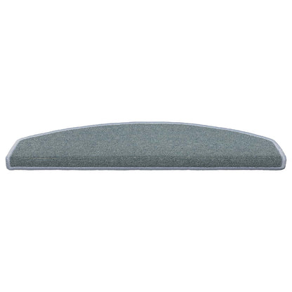 Self-adhesive Stair Mats 15 pcs Sea Blue 80 x 24.5 x 3.5 cm
