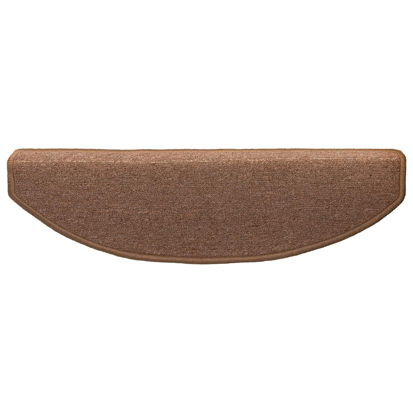 Self-adhesive Stair Mats 15 pcs Brown 80 x 24.5 x 3.5 cm
