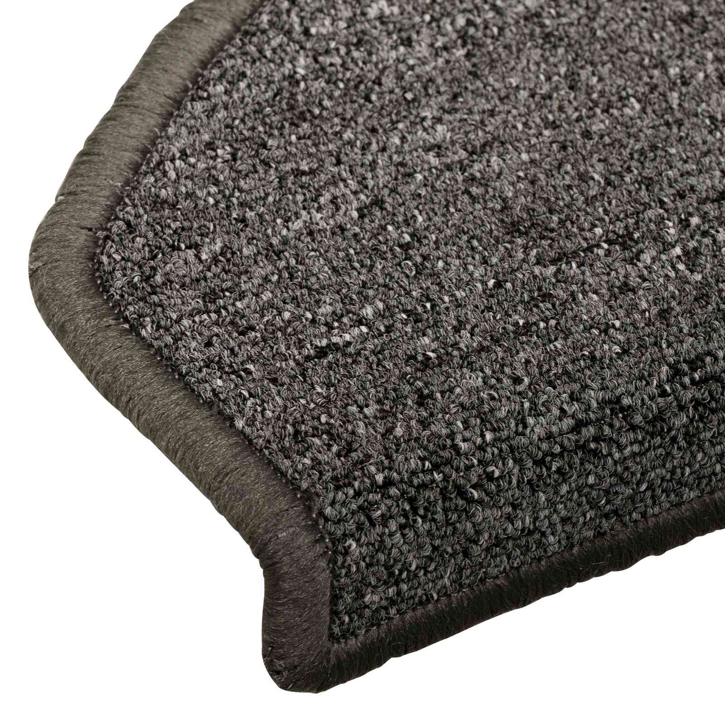 Self-adhesive Stair Mats 15 pcs Dark Grey 80 x 24.5 x 3.5 cm