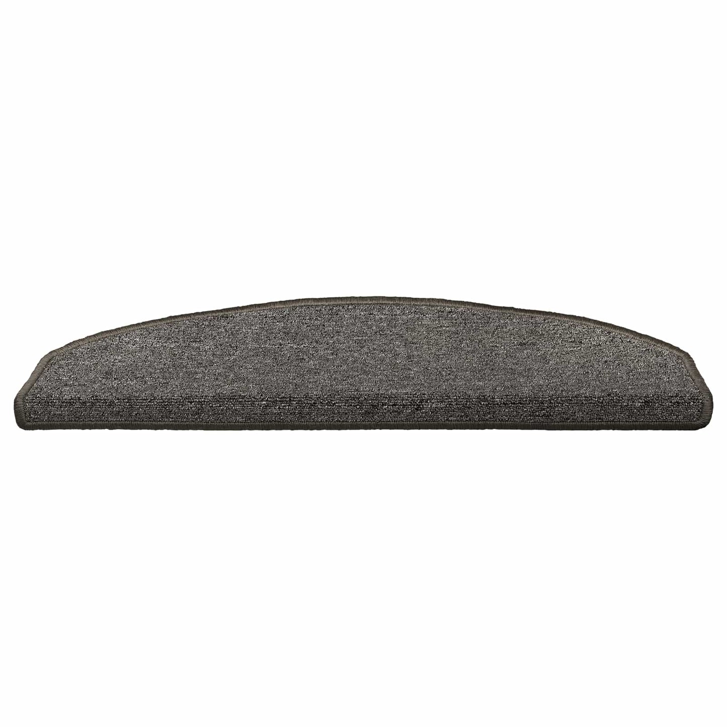 Self-adhesive Stair Mats 15 pcs Dark Grey 80 x 24.5 x 3.5 cm