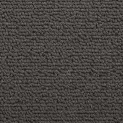 Self-adhesive Stair Mats 15 pcs Dark Grey 80 x 24.5 x 3.5 cm