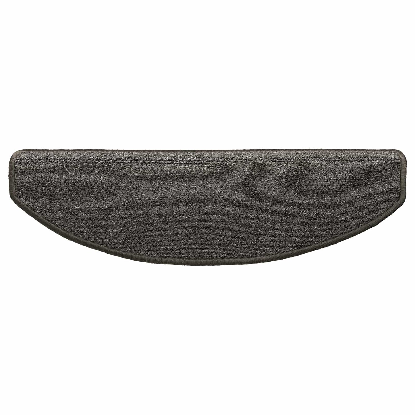 Self-adhesive Stair Mats 15 pcs Dark Grey 80 x 24.5 x 3.5 cm