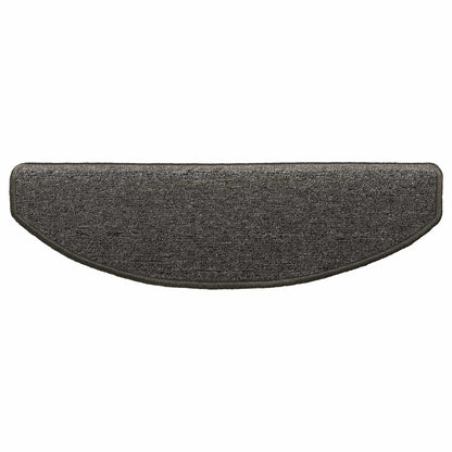Self-adhesive Stair Mats 15 pcs Dark Grey 80 x 24.5 x 3.5 cm