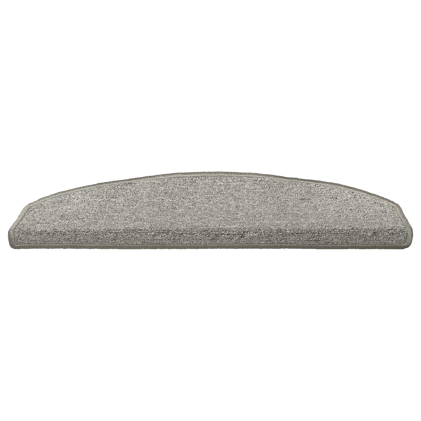 Self-adhesive Stair Mats 15 pcs Light Grey 80 x 24.5 x 3.5 cm