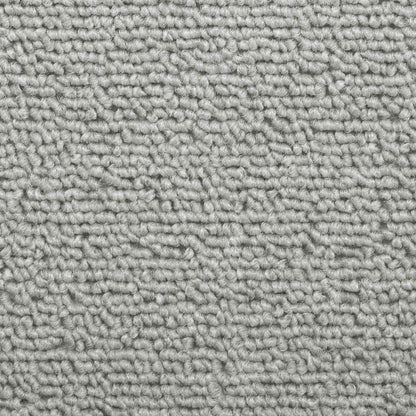 Self-adhesive Stair Mats 15 pcs Light Grey 80 x 24.5 x 3.5 cm