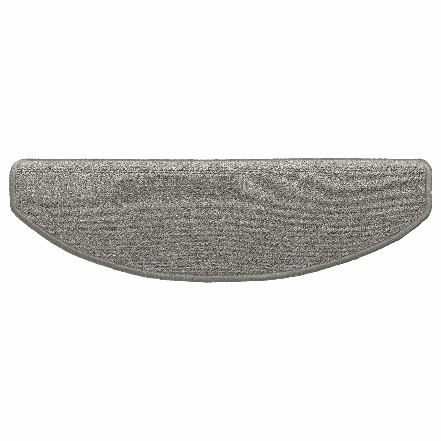 Self-adhesive Stair Mats 15 pcs Light Grey 80 x 24.5 x 3.5 cm