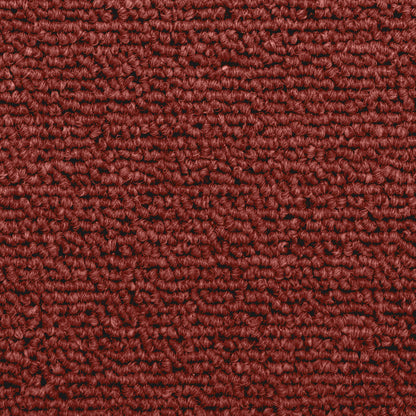 Self-adhesive Stair Mats 15 pcs Bordeaux Red 80 x 24.5 x 3.5 cm