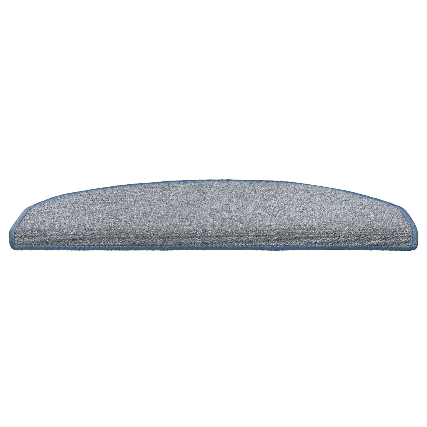 Self-adhesive Stair Mats 15 pcs Light Grey and Blue