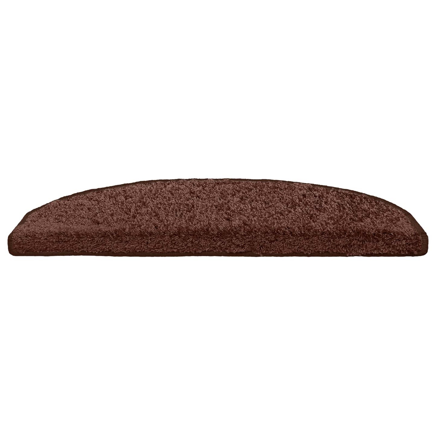 Self-adhesive Stair Mats 15 pcs Brown 80 x 24.5 x 3.5 cm