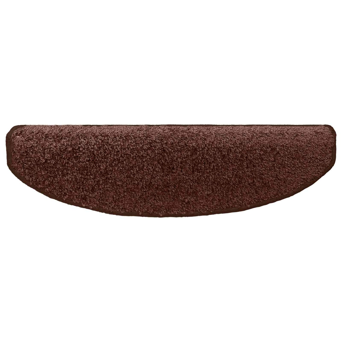 Self-adhesive Stair Mats 15 pcs Brown 80 x 24.5 x 3.5 cm