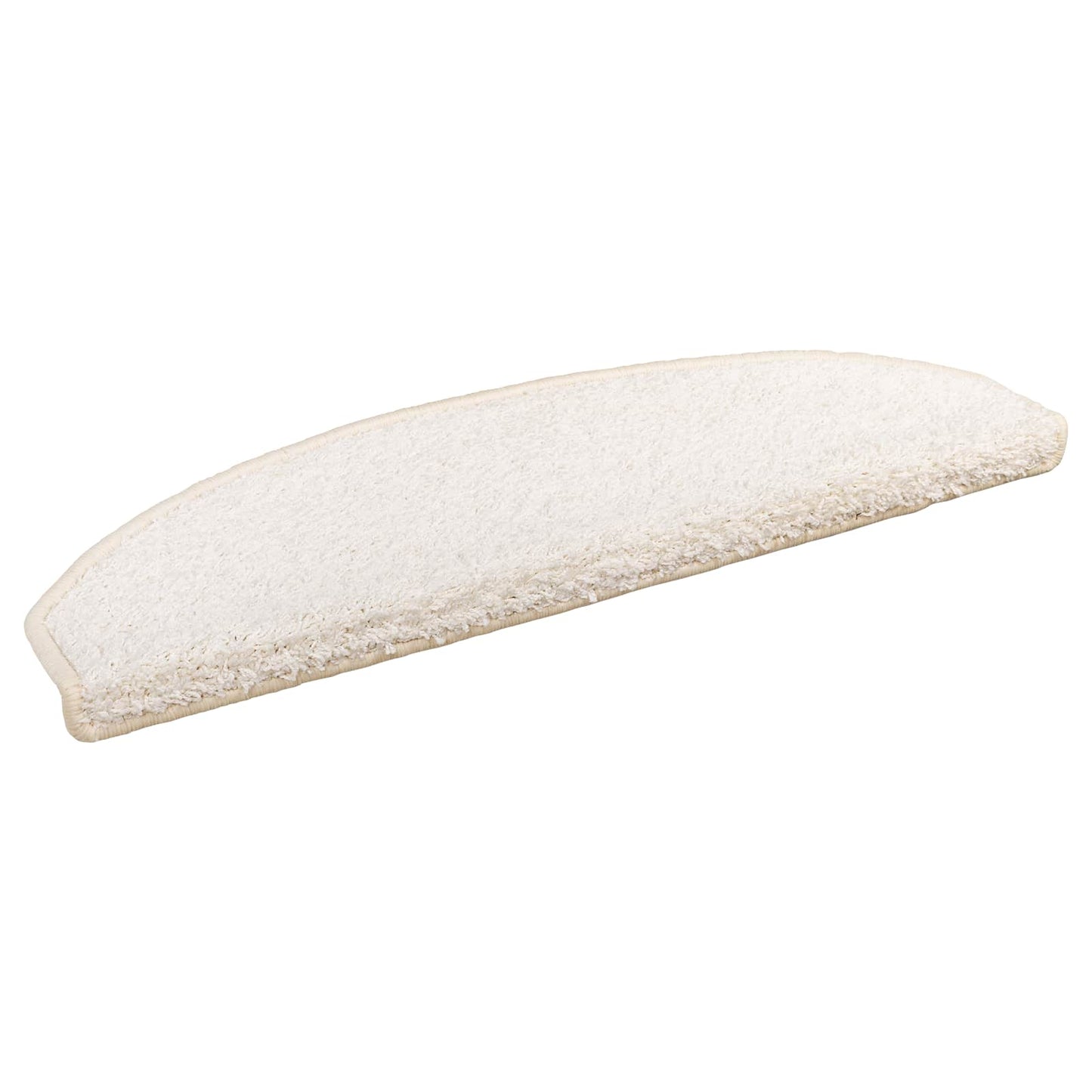 Self-adhesive Stair Mats 15 pcs White 80 x 24.5 x 3.5 cm