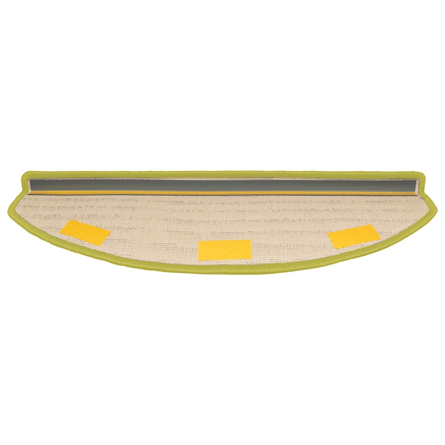 Self-adhesive Stair Mats 15 pcs Green 80 x 24.5 x 3.5 cm