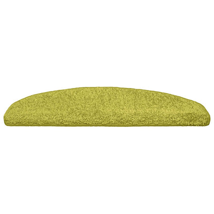 Self-adhesive Stair Mats 15 pcs Green 80 x 24.5 x 3.5 cm