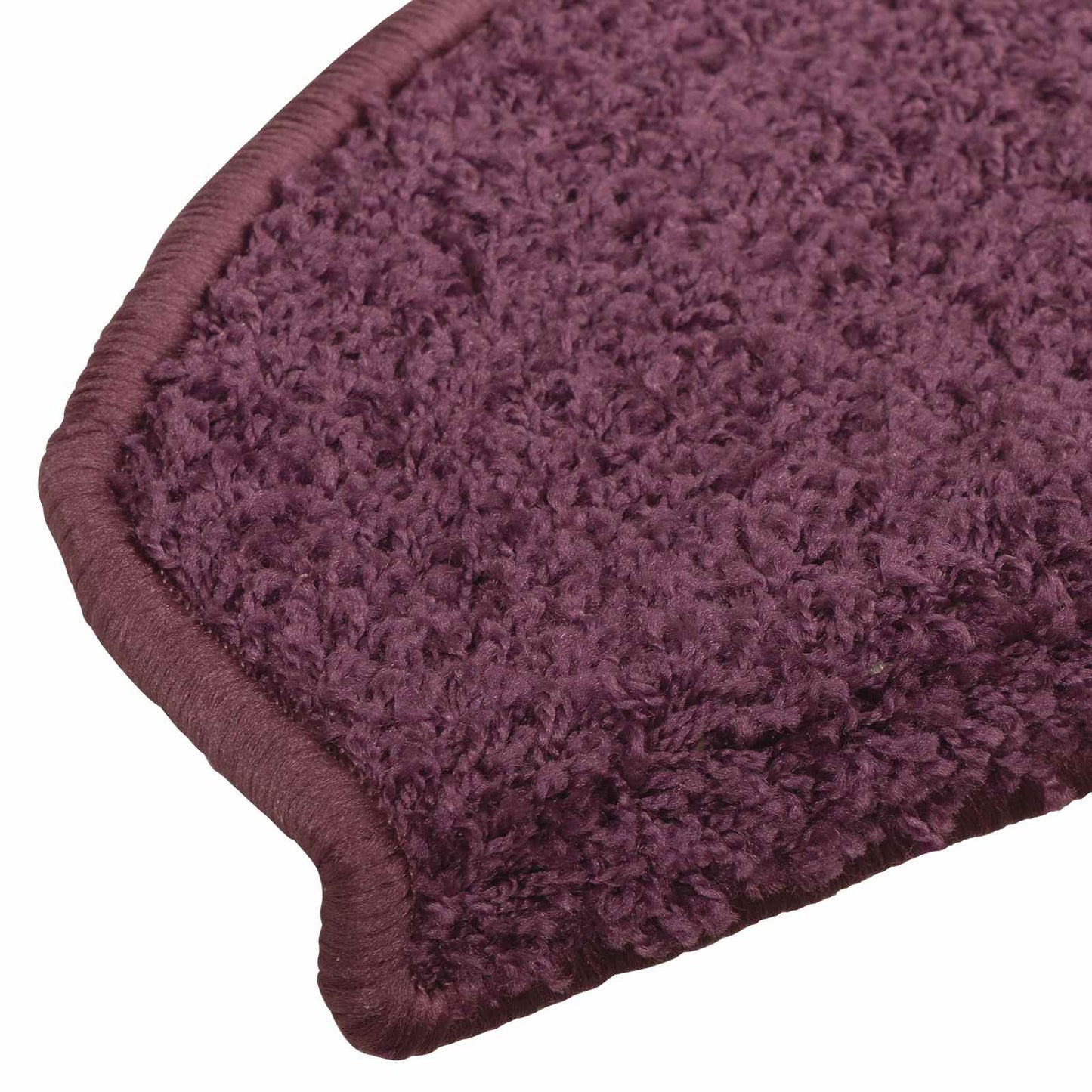 Self-adhesive Stair Mats 15 pcs Dark Purple 80 x 24.5 x 3.5 cm