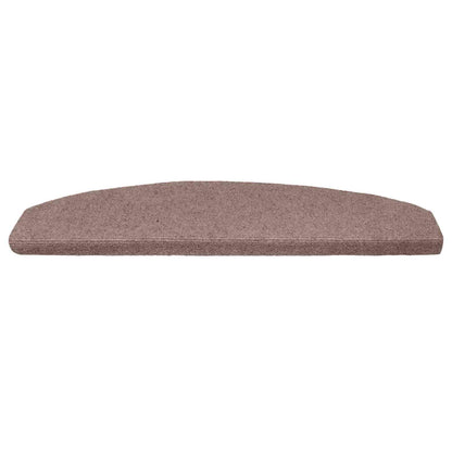 Self-adhesive Stair Mats 15 pcs Beige 80 x 24.5 x 3.5 cm
