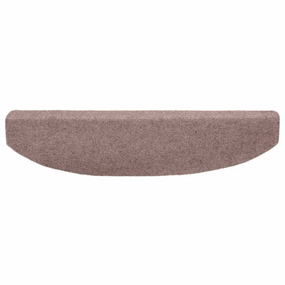 Self-adhesive Stair Mats 15 pcs Beige 80 x 24.5 x 3.5 cm