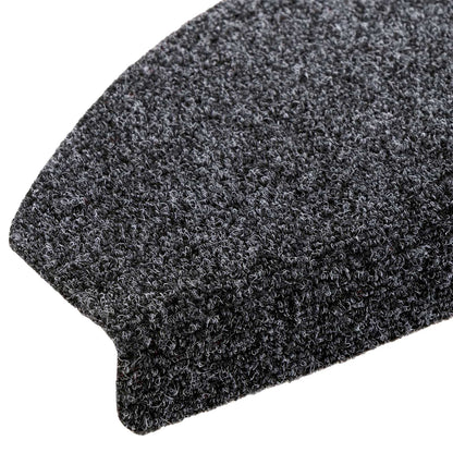 Self-adhesive Stair Mats 15 pcs Dark Grey 80 x 24.5 x 3.5 cm