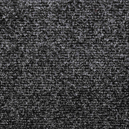 Self-adhesive Stair Mats 15 pcs Dark Grey 80 x 24.5 x 3.5 cm