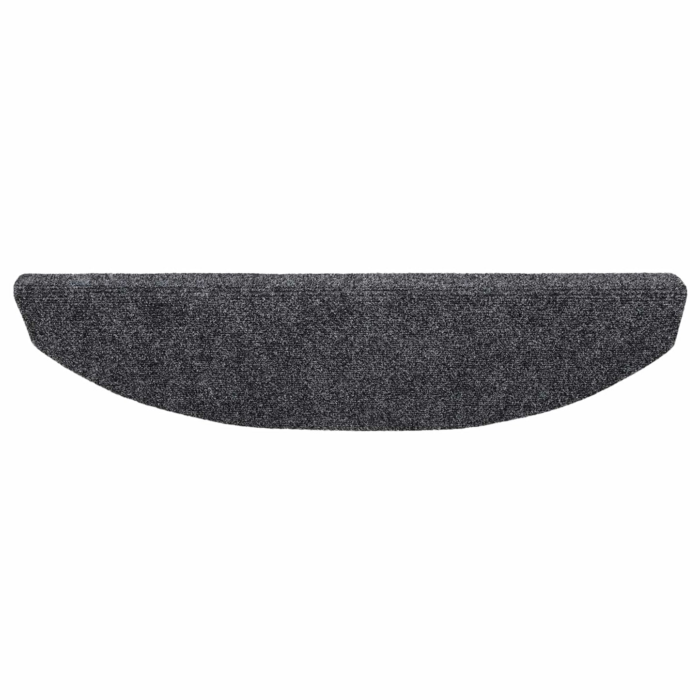 Self-adhesive Stair Mats 15 pcs Dark Grey 80 x 24.5 x 3.5 cm