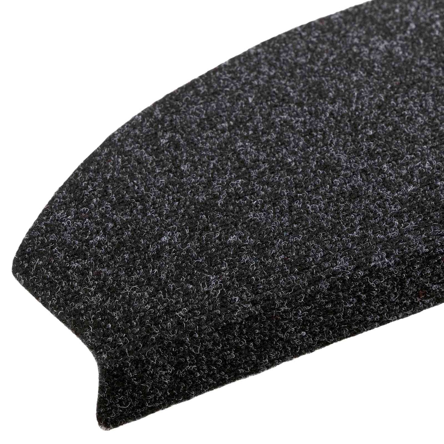 Self-adhesive Stair Mats 15 pcs Black 80 x 24.5 x 3.5 cm