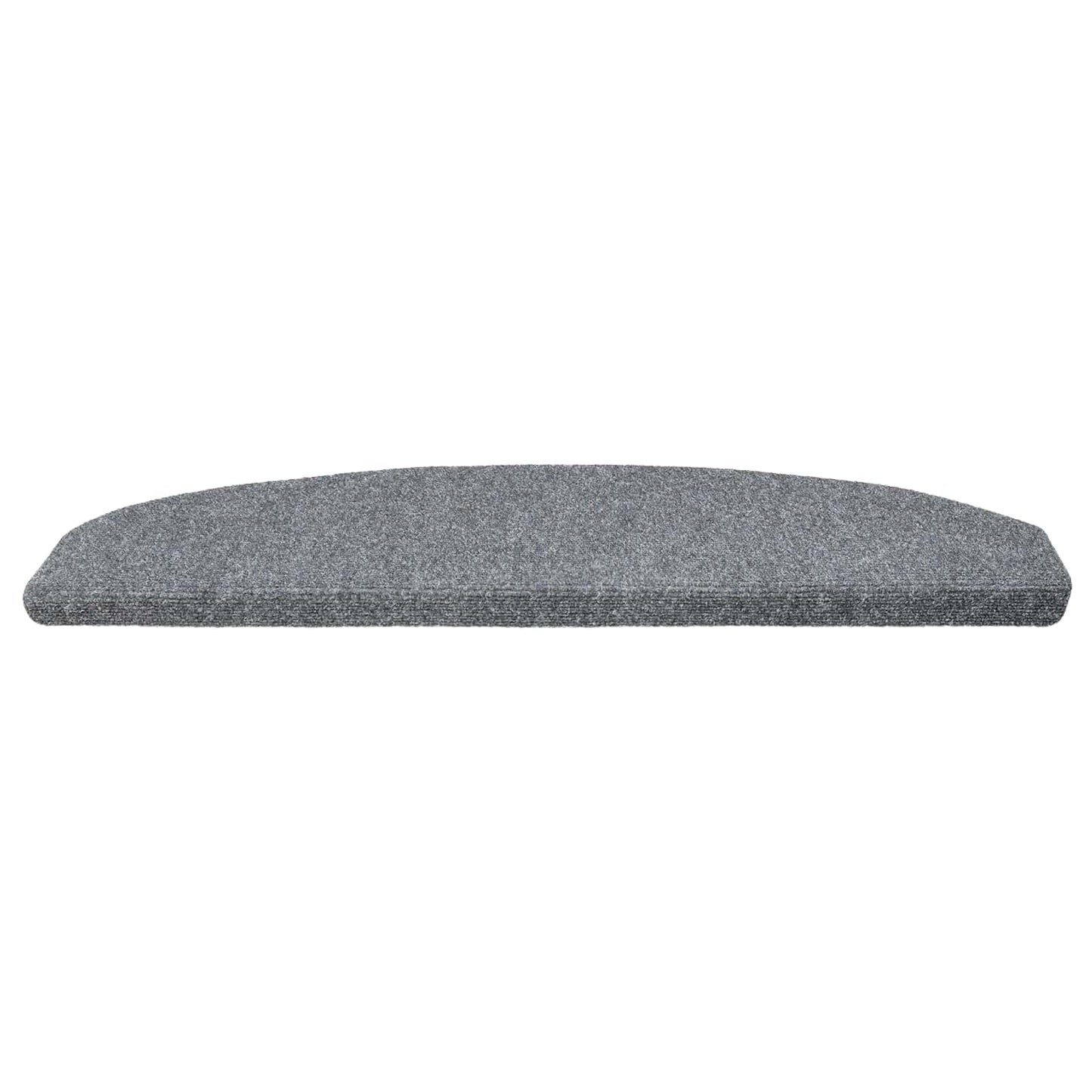 Self-adhesive Stair Mats 15 pcs Light Grey 80 x 24.5 x 3.5 cm