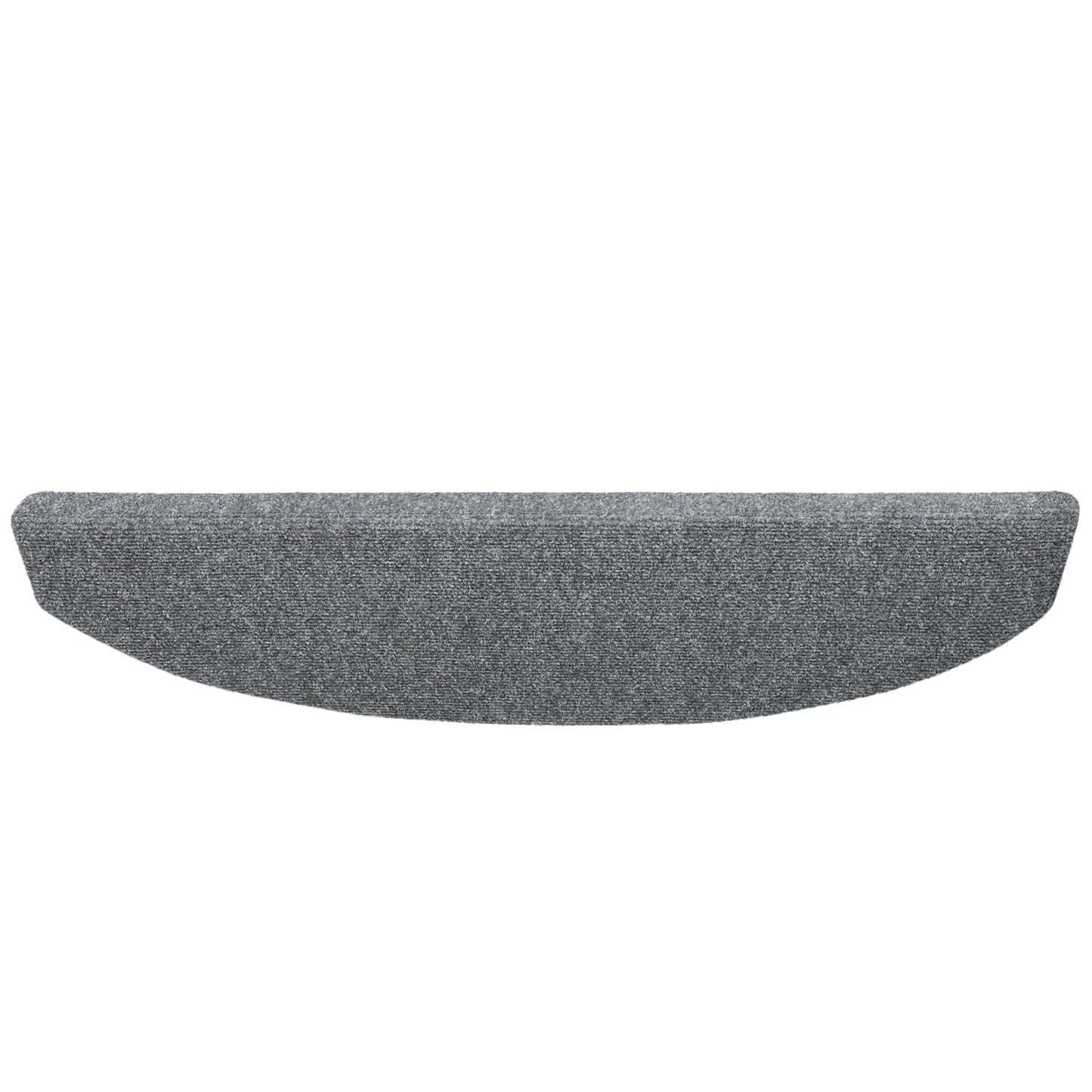 Self-adhesive Stair Mats 15 pcs Light Grey 80 x 24.5 x 3.5 cm