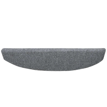 Self-adhesive Stair Mats 15 pcs Light Grey 80 x 24.5 x 3.5 cm