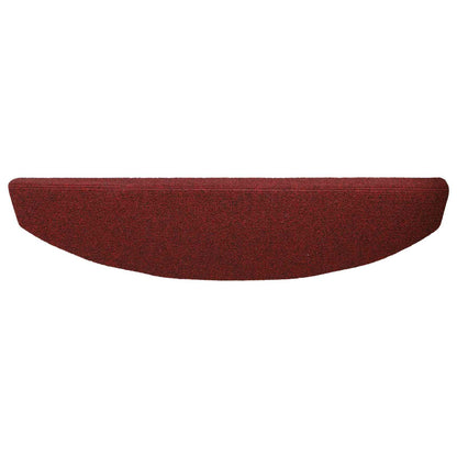Self-adhesive Stair Mats 15 pcs Bordeaux Red 80 x 24.5 x 3.5 cm