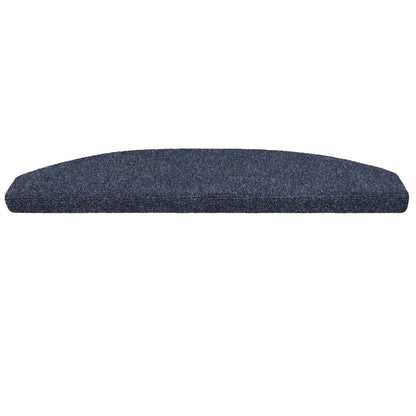 Self-adhesive Stair Mats 15 pcs Blue 80 x 24.5 x 3.5 cm