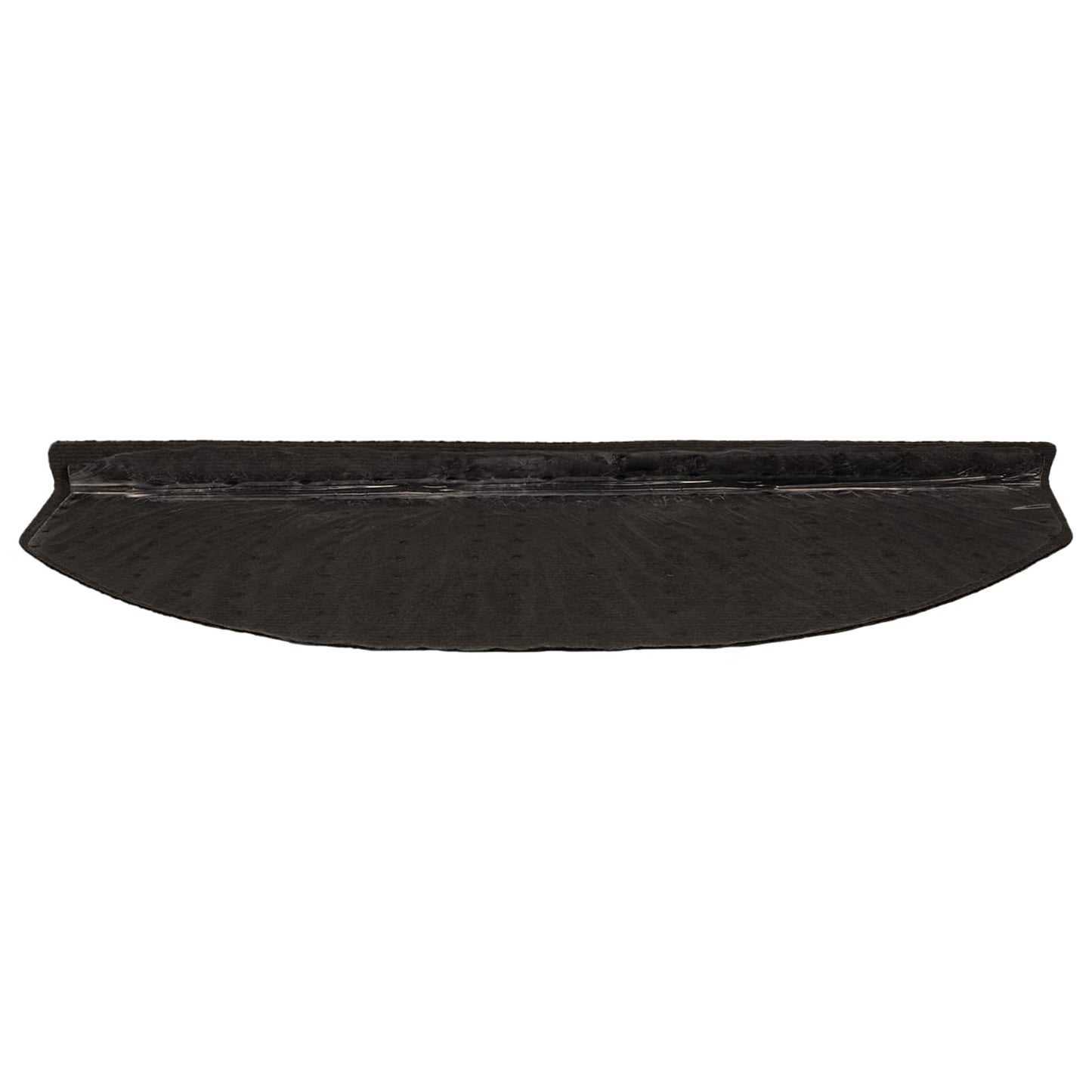 Self-adhesive Stair Mats 15 pcs Dark Brown 80 x 24.5 x 3.5 cm