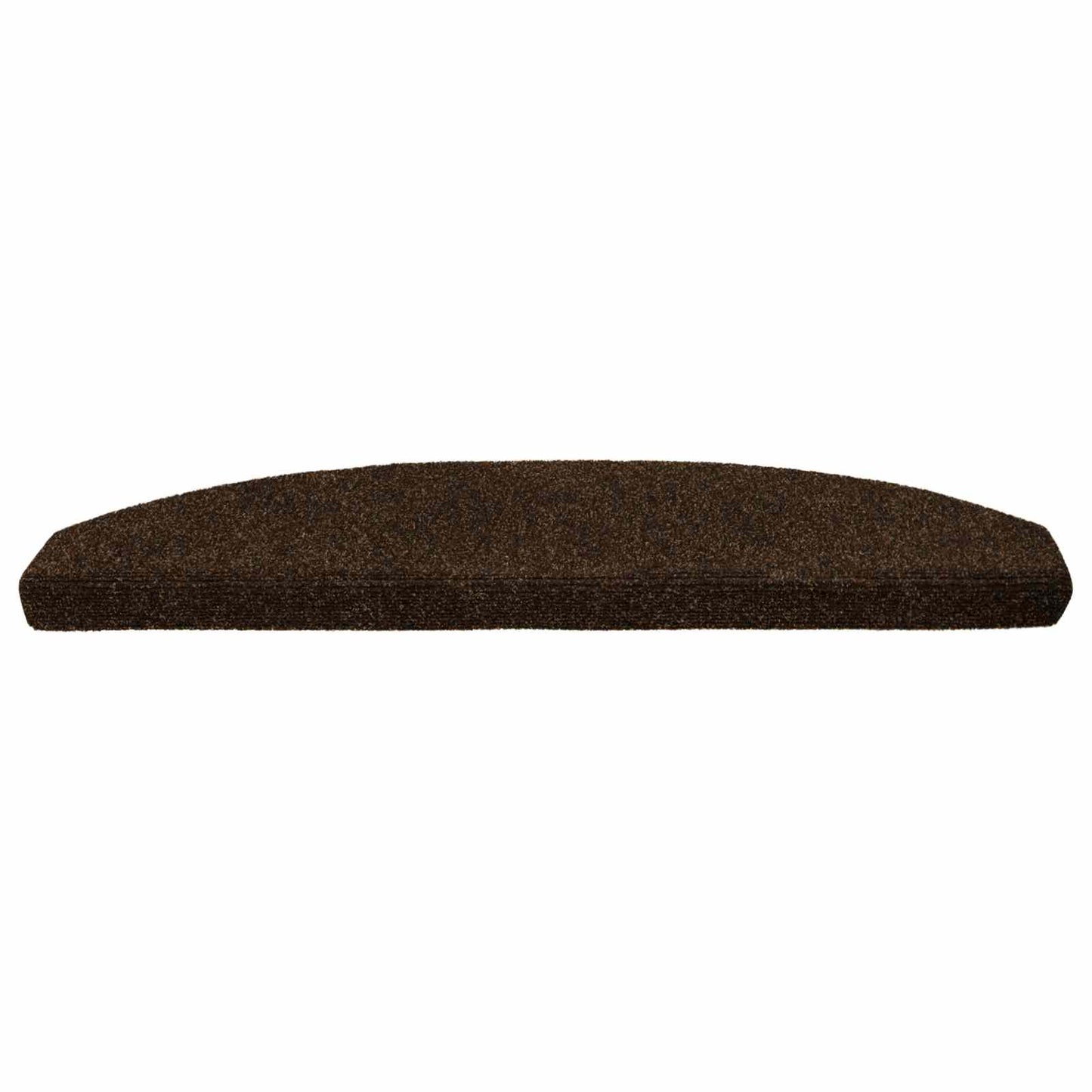 Self-adhesive Stair Mats 15 pcs Brown 80 x 24.5 x 3.5 cm