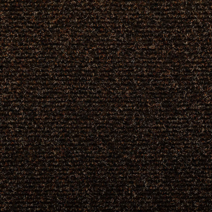 Self-adhesive Stair Mats 15 pcs Brown 80 x 24.5 x 3.5 cm