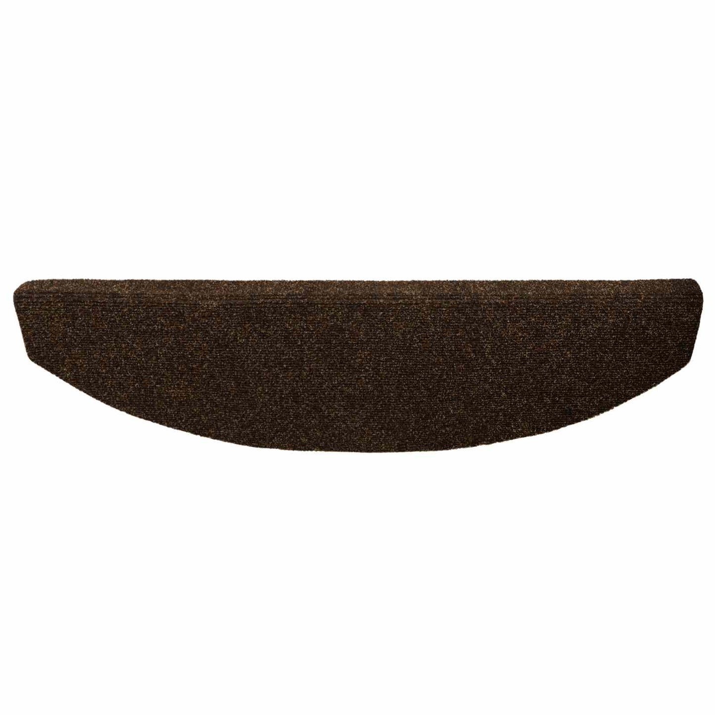 Self-adhesive Stair Mats 15 pcs Brown 80 x 24.5 x 3.5 cm