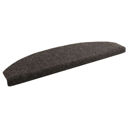 Self-adhesive Stair Mats 15 pcs Anthracite 80 x 24.5 x 3.5 cm
