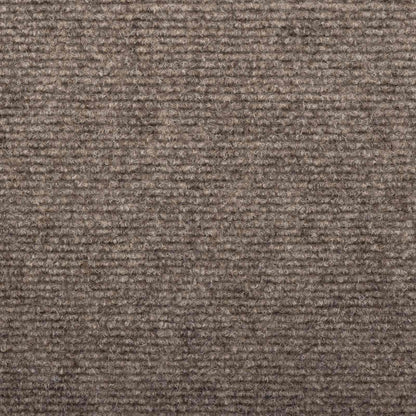 Self-adhesive Stair Mats 15 pcs Mocha 80 x 24.5 x 3.5 cm