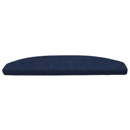 Self-adhesive Stair Mats 15 pcs Navy 80 x 24.5 x 3.5 cm
