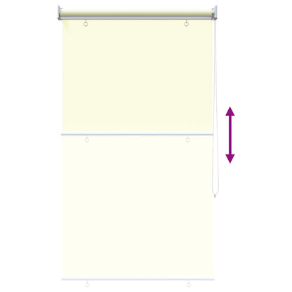 Outdoor Roller Blind UV Protection Cream 60 x 140 cm (W x H)