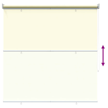 Outdoor Roller Blind UV Protection Cream 140 x 140 cm (W x H)