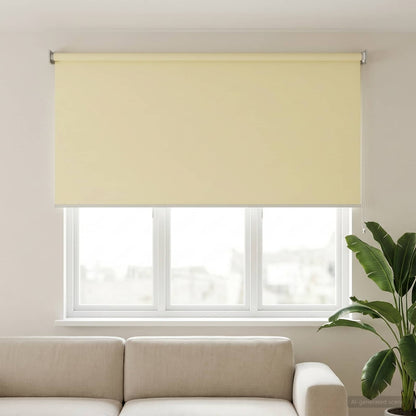 Outdoor Roller Blind UV Protection Cream 160 x 140 cm (W x H)