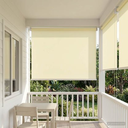 Roller Blind UV Protection Cream 60 x 230 cm Polyester