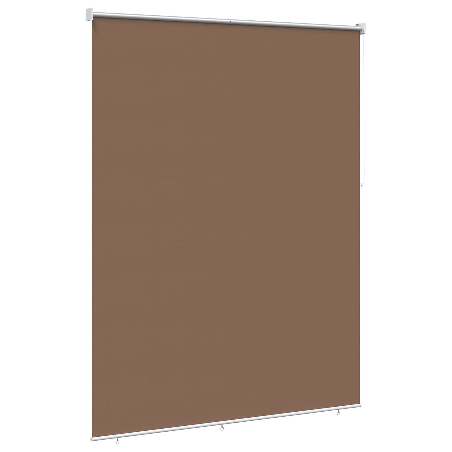 Outdoor Roller Blind UV Protection Taupe 200 x 140 cm (W x H)