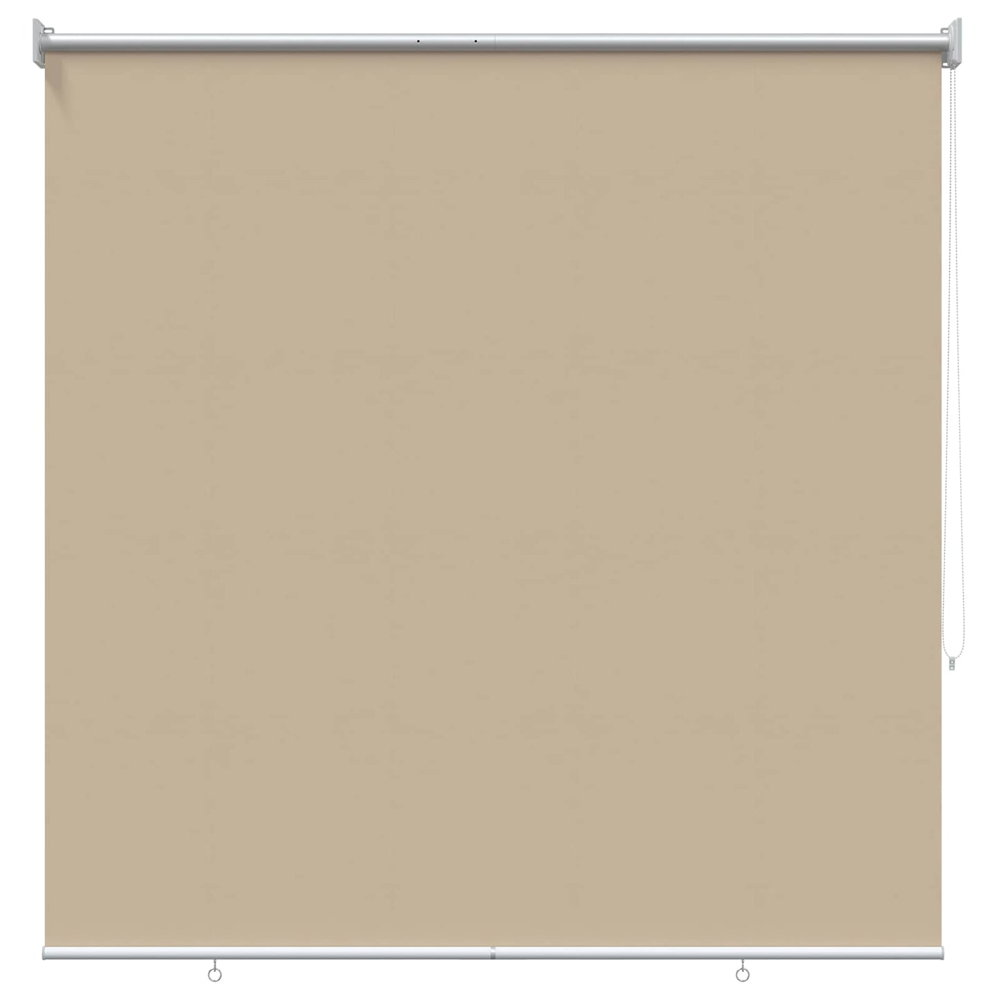 Roller Blind UV Protection Beige 120 x 140 cm Polyester