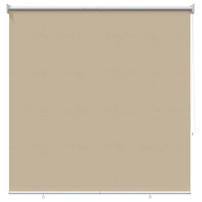 Roller Blind UV Protection Beige 120 x 230 cm Polyester