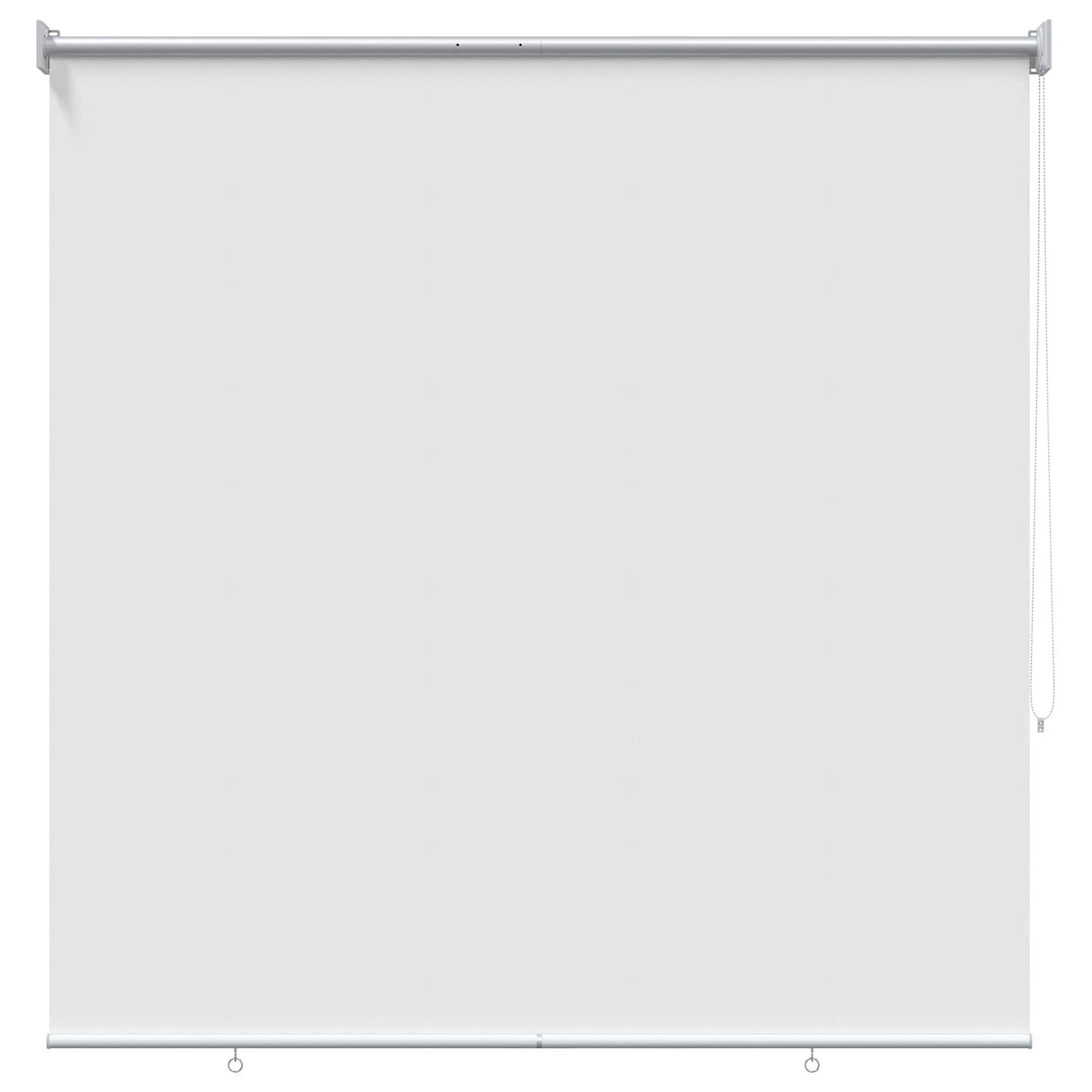 Outdoor Roller Blind UV Protection White 120 x 140 cm (W x H)