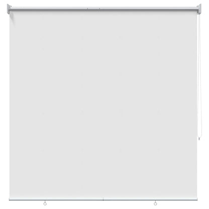 Outdoor Roller Blind UV Protection White 120 x 140 cm (W x H)