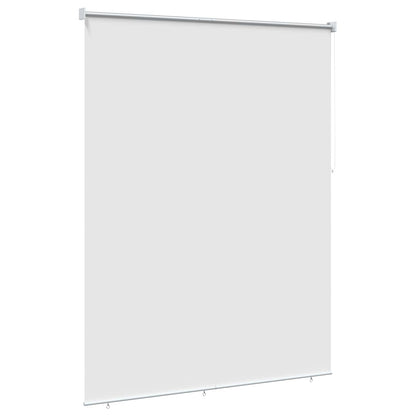 Roller Blind UV Protection White 180 x 140 cm Polyester