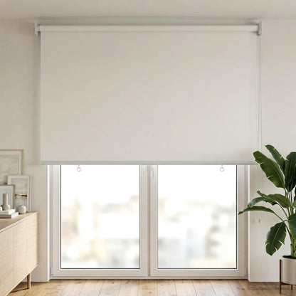 Roller Blind UV Protection White 60 x 230 cm Polyester