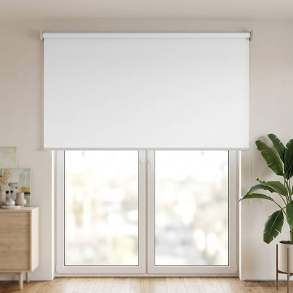 Roller Blind UV Protection White 140 x 230 cm Polyester